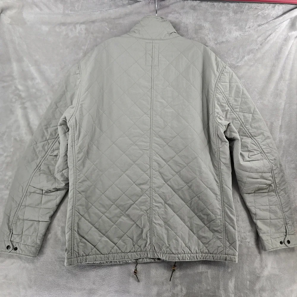 Relwen Size XL Quilted Tanker Jacket Utility Field Coat Light Grey Huckberry NEW